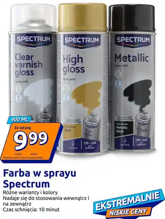Action Farba w sprayu Spectrum oferta