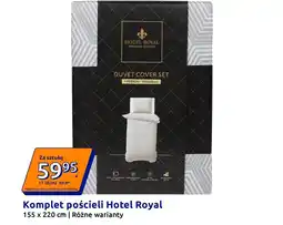 Action Komplet pościeli Hotel Royal oferta