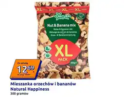 Action Mieszanka orzechów i bananów Natural Happiness oferta