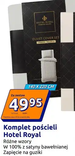 Action Komplet pościeli Hotel Royal 140 x 220 cm oferta
