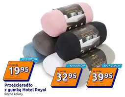 Action Prześcieradło z gumką Hotel Royal 90 x 200 cm oferta