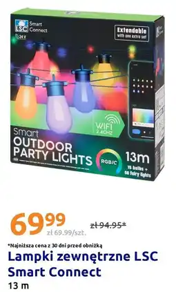 Action Lampki zewnętrzne LSC Smart Connect oferta