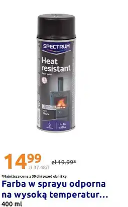 Action Farba w sprayu odporna na wysoką temperaturę SPECTRUM oferta