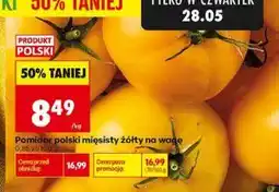 Biedronka Pomidor polski mięsisty żółty oferta