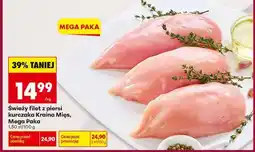 Biedronka Świeży filet z piersi kurczaka Kraina Mięs, Mega Paka oferta