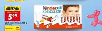 Biedronka Czekolada Kinder oferta