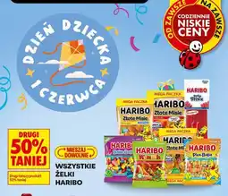 Biedronka Wszystkie żelki Haribo oferta