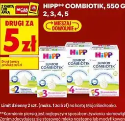 Biedronka HiPP Combiotik 2, 3, 4, 5 oferta