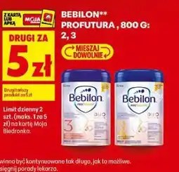 Biedronka Bebilon Profutura 2, 3 oferta