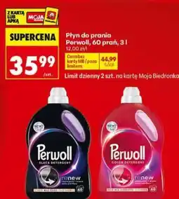 Biedronka Płyn do prania Perwoll, 60 prań oferta