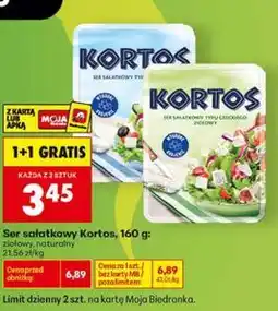 Biedronka Ser sałatkowy Kortos oferta