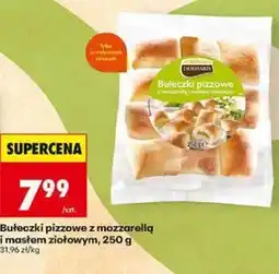 Biedronka Bułeczki pizzowe z mozzarellą i masłem ziołowym oferta