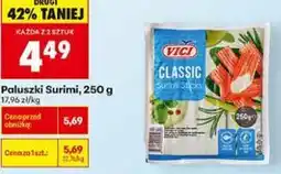 Biedronka Paluszki Surimi Vici Classic oferta