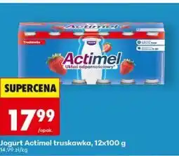 Biedronka Jogurt Actimel truskawka oferta