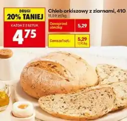 Biedronka Chleb orkiszowy z ziarnami oferta