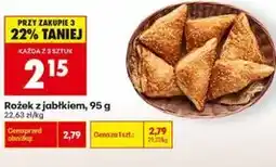 Biedronka Rożek z jabłkiem oferta