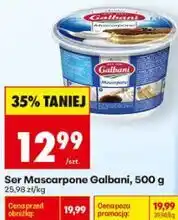 Biedronka Ser Mascarpone Galbani oferta