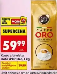 Biedronka Kawa ziarnista Cafe d'Or Oro oferta