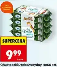Biedronka Chusteczki Dada Everyday, 4x60 szt oferta