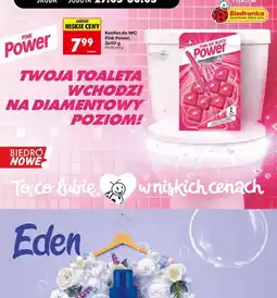 Biedronka Kostka do WC Pink Power oferta