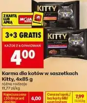 Biedronka Karma dla kotów w saszetkach Kitty oferta