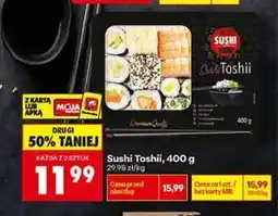 Biedronka Sushi Toshii oferta
