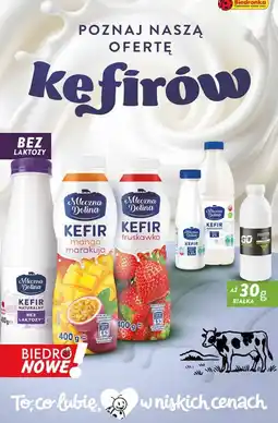 Biedronka Kefiry, różne smaki oferta