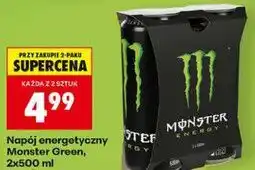 Biedronka Napój energetyczny Monster Green oferta