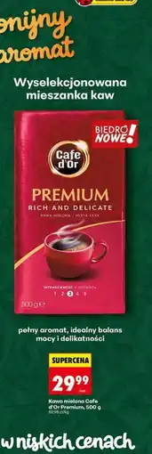 Biedronka Kawa mielona Cafe d'Or Premium oferta