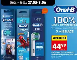 Biedronka Końcówki do szczoteczki elektrycznej Oral-B Pro, 2 szt oferta