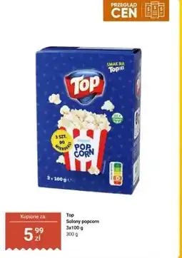 Biedronka Solony popcorn oferta