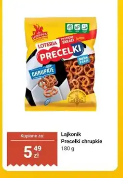 Biedronka Precelki chrupkie Lajkonik oferta