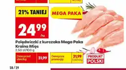 Biedronka Polędwiczki z kurczaka Mega Paka Kraina Mięs polskie oferta