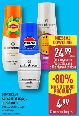 ALDI Koncentrat napoju do saturatora oferta