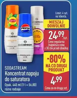 ALDI SODASTREAM Koncentrat napoju do saturatora oferta