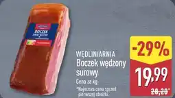 ALDI Boczek wędzony surowy oferta