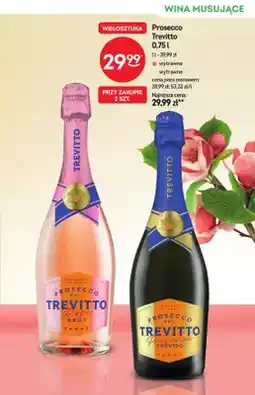 Żabka Wino musujące Prosecco Trevitto Rose Brut wytrawne oferta
