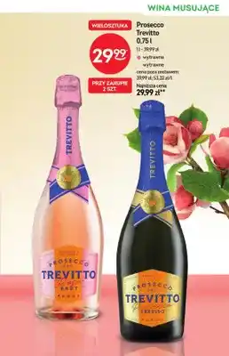 Wino musujące Prosecco Trevitto Rose Brut wytrawne