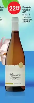 Żabka Wino Zamojska Gruszka półsłodkie oferta