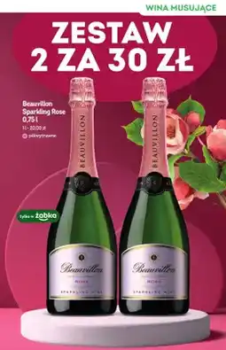 Żabka Wino musujące Beauvillon Sparkling Rose półwytrawne oferta