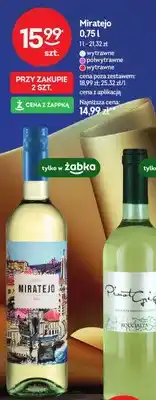 Żabka Wino Miratejo wytrawne oferta