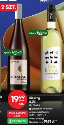 Żabka Wino Riesling półsłodkie oferta