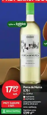 Żabka Wino Porca de Murca wytrawne czerwone oferta
