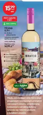 Żabka Wino Miratejo półwytrawne oferta