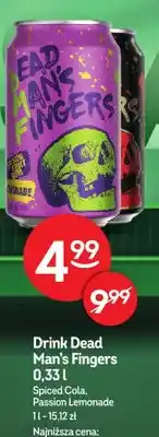 Żabka Drink Dead Man's Fingers Spiced Cola oferta