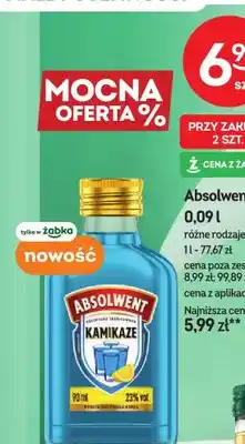 Żabka Wódka Absolwent Kamikaze oferta