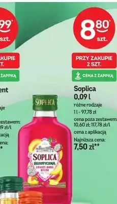 Żabka Wódka Soplica Egzotyczna smoczy owoc melon oferta