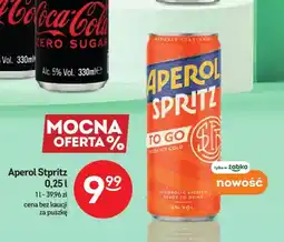 Żabka Napój alkoholowy Aperol Spritz oferta