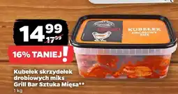 Netto Kubełek skrzydełek drobiowych miks Grill Bar Sztuka Mięsa oferta