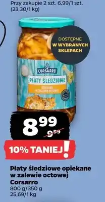 Netto Płaty śledziowe opiekane w zalewie octowej Corsarro oferta